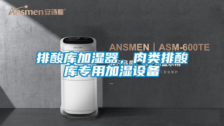 排酸庫加濕器，肉類排酸庫專用加濕設備