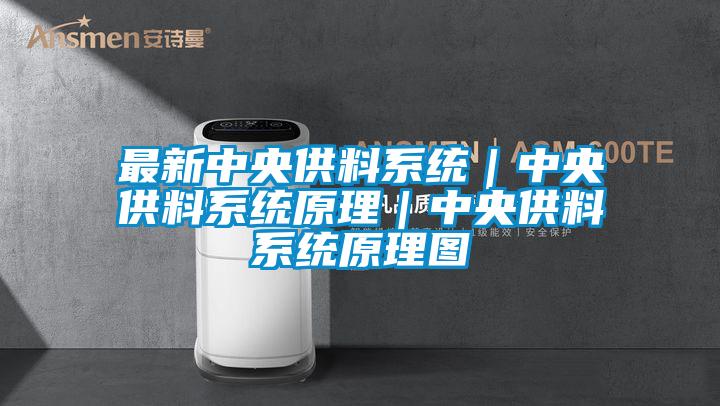 最新中央供料系統(tǒng)|中央供料系統(tǒng)原理|中央供料系統(tǒng)原理圖