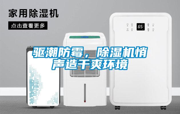 驅潮防霉,除濕機悄聲造干爽環境