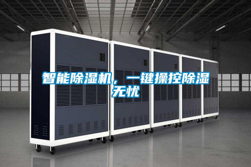智能除濕機,一鍵操控除濕無憂