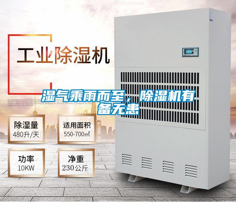 濕氣乘雨而至，除濕機有備無患