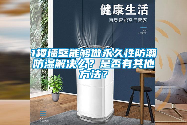 1樓墻壁能夠做永久性防潮防濕解決么？是否有其他方法？