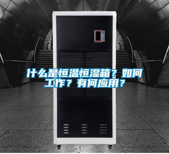 什么是恒溫恒濕箱？如何工作？有何應用？