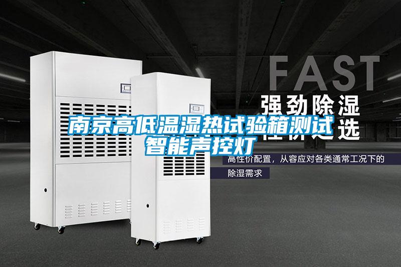 南京高低溫濕熱試驗(yàn)箱測試智能聲控?zé)?/></p>
						    <p style=