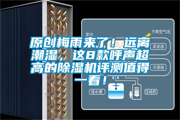 原創梅雨來了!遠離潮濕,這8款呼聲超高的除濕機評測值得一看!