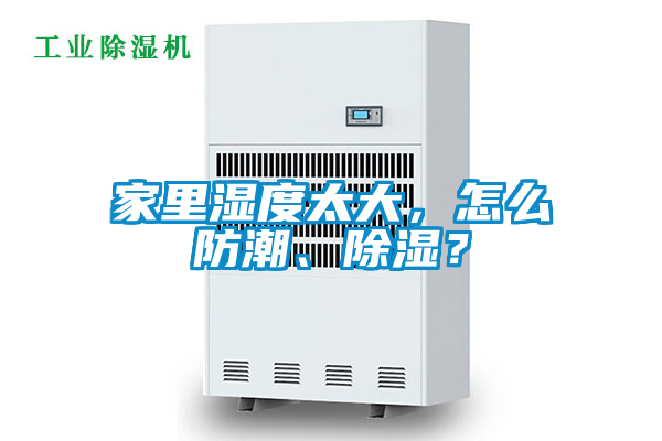 家里濕度太大，怎么防潮、除濕？