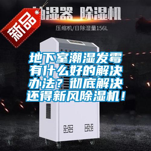 地下室潮濕發霉有什么好的解決辦法?徹底解決還得新風除濕機!