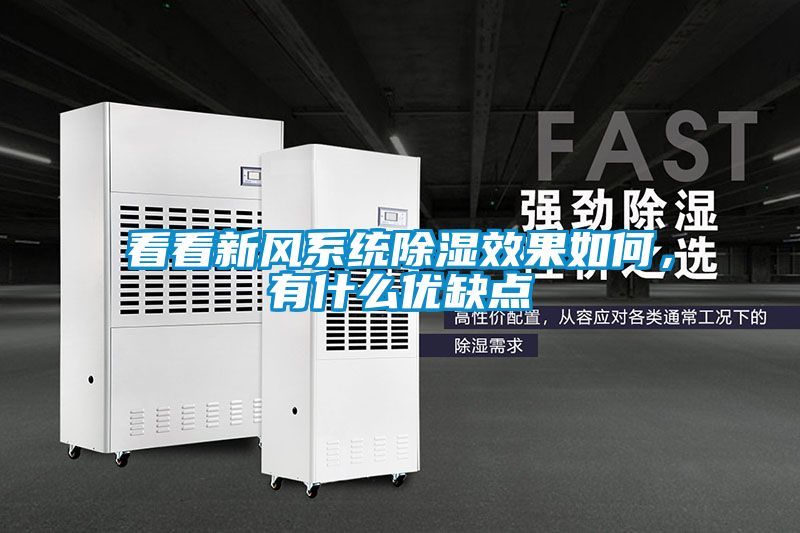 看看新風系統(tǒng)除濕效果如何,有什么優(yōu)缺點