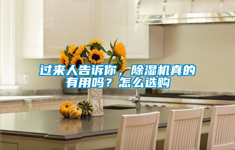 過來人告訴你,除濕機真的有用嗎?怎么選購
