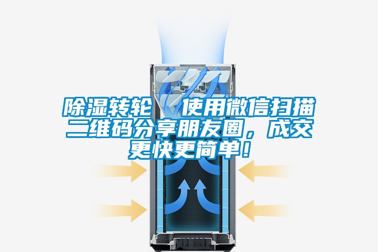 除濕轉輪  使用微信掃描二維碼分享朋友圈，成交更快更簡單！